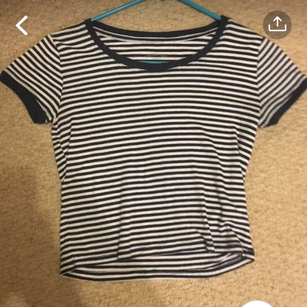 Crop top stripped